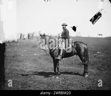 Culpeper, Virginia. William Wilson, Pfadfinder, Hauptquartier, Army of the Potomac, Gardner, James, 1832, Fotograf, 1863 Sept., Vereinigte Staaten, Geschichte, Bürgerkrieg, 1861-1865, Glas-negative, 1860-1870, 1 negativ: Glas, feuchtes Kollodion Stockfoto