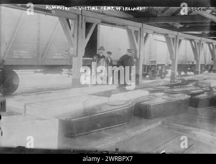 Rimouski, Opfer KAISERIN VON IRLAND, zwischen ca. 1910 und ca. 1915, Glasnegative, 1 negativ: Glas Stockfoto