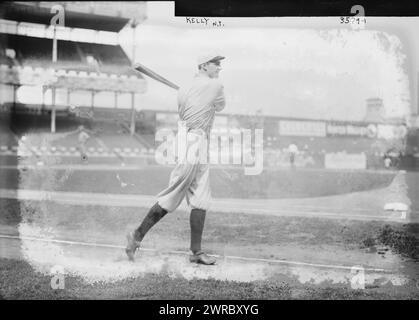 George Kelly, New York NL (Baseball), 1915, Glass negative, 1 negativ: Glass Stockfoto