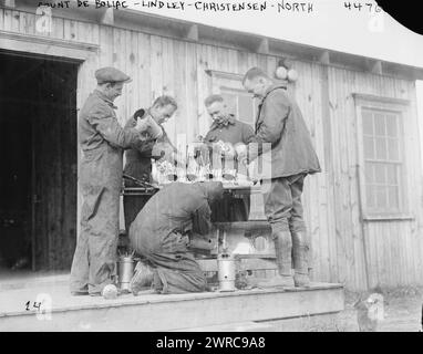 Graf de Boliac, Lindley, Christensen, Nord, zwischen ca. 1915 und ca. 1920, Glasnegative, 1 negativ: Glas Stockfoto