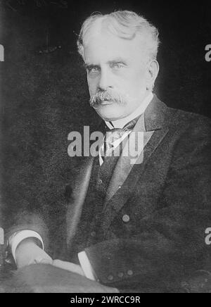 R.L. Borden, Foto zeigt Sir Robert Laird Borden (1854–1937), Premierminister von Kanada von 1911 bis 1920, zwischen ca. 1915 und ca. 1920, Glasnegative, 1 negativ: Glas Stockfoto