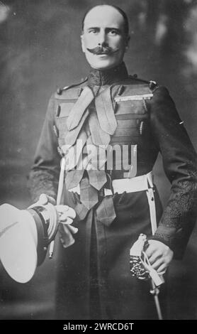 Earl of Athlone, Foto: Alexander Cambridge, 1. Earl of Athlone und ehemaliger Prince of Teck (1874–1957)., zwischen ca. 1915 und ca. 1920, Glasnegative, 1 negativ: Glas Stockfoto