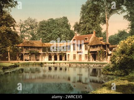 Petit Trianon Park, Maison du Seigneur, Versailles, Frankreich, zwischen ca. 1890 und ca. 1900., Farbe, 1890-1900 Stockfoto