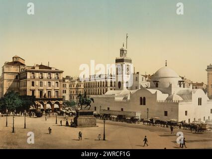 Regierungsbezirk, Algier, Algerien, CA. 1899., Farbe, 1890-1900 Stockfoto