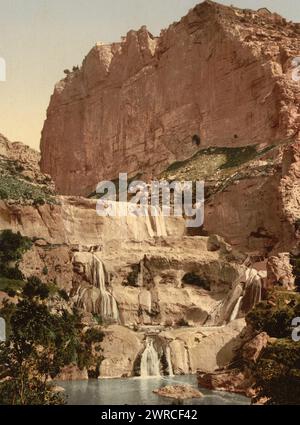 Die Kaskaden, Konstantin, Algerien, CA. 1899., Farbe, 1890-1900 Stockfoto