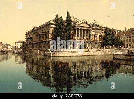 Palais de Justice, Gent, Belgien, zwischen ca. 1890 und ca. 1900., Belgien, Gent, Farbe, 1890-1900 Stockfoto