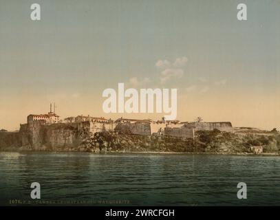 Ile Sainte Marguerite, Cannes, Riviera, zwischen ca. 1890 und ca. 1900., Farbe, 1890-1900 Stockfoto