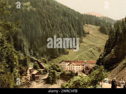 Pratigau, Fiderisbäder, Graubünden, Schweiz, zwischen ca. 1890 und ca. 1900., Farbe, 1890-1900 Stockfoto