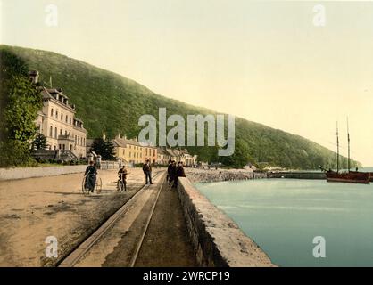 Woodside, Rostrevor. County Down, Irland, zwischen ca. 1890 und ca. 1900., Nordirland, County Down, Color, 1890-1900 Stockfoto