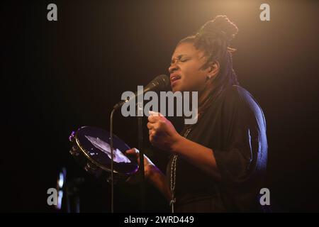 Lizz Wright bei einem Konzert im Columbia Theater in Berlin, 11. März 2024. Lizz Wright Konzert Berlin *** Lizz Wright bei einem Konzert im Columbia Theater in Berlin, 11. März 2024 Lizz Wright Konzert Berlin Stockfoto