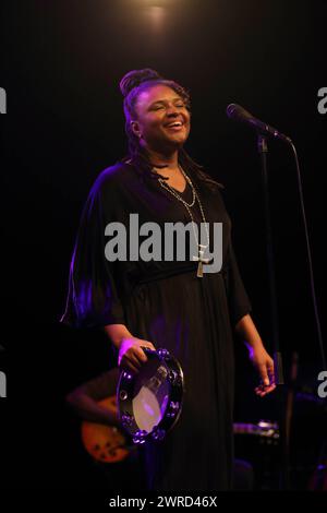 Lizz Wright bei einem Konzert im Columbia Theater in Berlin, 11. März 2024. Lizz Wright Konzert Berlin *** Lizz Wright bei einem Konzert im Columbia Theater in Berlin, 11. März 2024 Lizz Wright Konzert Berlin Stockfoto