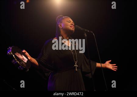 Lizz Wright bei einem Konzert im Columbia Theater in Berlin, 11. März 2024. Lizz Wright Konzert Berlin *** Lizz Wright bei einem Konzert im Columbia Theater in Berlin, 11. März 2024 Lizz Wright Konzert Berlin Stockfoto