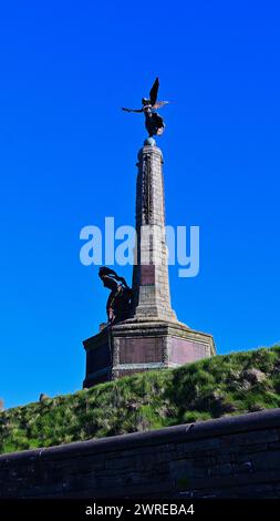 War Memorial, Aberystwyth Town Ceredigion Wales, Großbritannien Stockfoto