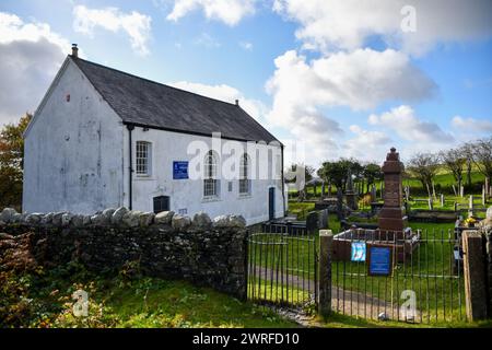 Die denkmalgeschützte Gellionnenkapelle, auch bekannt als „Weiße Kapelle“, wurde 1692 erbaut und 1801 umgebaut. Quelle: Duncan Thomas/Majestic Media. Stockfoto