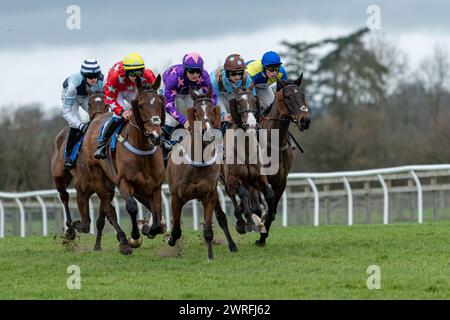 Wincanton fährt das zweite Rennen am 3. Februar 2022 Stockfoto