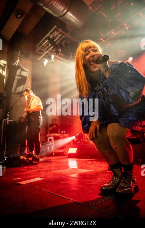 Die Band MIA live auf der Bühne 24.02.2023 Salzburg Rockhouse Salzburg Austria Stockfoto