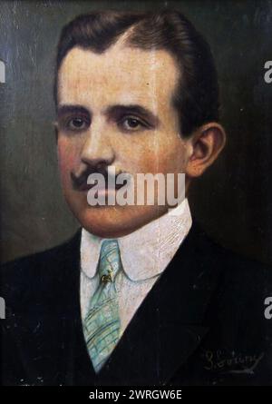 Porträt des Großherzogs Kyrill Wladimirowitsch von Russland (1876-1938), 1910er Jahre Aus einer privaten Sammlung. Stockfoto