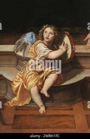 Engel mit Tambourin, ca. 1508. Gefunden in der Sammlung des Palazzo Doria Pamphilj, Rom. Stockfoto
