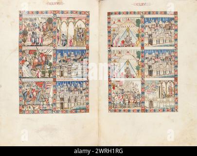 Cantigas de Santa Maria - Codex Rico, CA 1280-1284. Gefunden in der Sammlung des Monasterio de El Escorial. Stockfoto