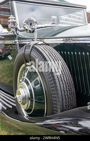 Rollt Royce auf der Oldtimer-Show in London Concours Stockfoto