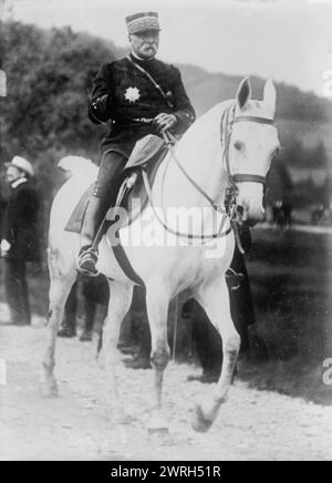 Gen. Pau, c.Aug. 1914. Der französische General Paul Marie Cesar Gerald Pau (1848–1932), vermutlich zu Beginn des Ersten Weltkriegs Stockfoto