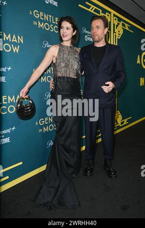 Mary Elizabeth Winstead und Ewan McGregor Stockfoto