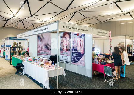 Merida Mexico, Zona Industrial Calle 20A, Centro de convenciones y exposiciones Siglo XXI Centre, Kongresszentrum, Innenausstattung, Expo Emprendedores Yu Stockfoto