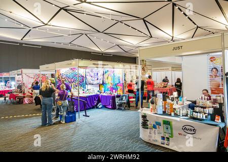 Merida Mexico, Zona Industrial Calle 20A, Centro de convenciones y exposiciones Siglo XXI Centre, Kongresszentrum, Innenausstattung, Expo Emprendedores Yu Stockfoto