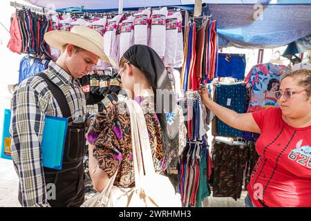 Merida Mexico, Centro Calle 56, Mercado San Benito, Mercado Municipal de Artesanias, Mercado Lucas de Galvez, Alte Kolonie Mennonite Täufer christlicher Mann Stockfoto