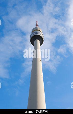 Florianturm, Fernseh- und Aussichtsturm, Dortmund, Ruhrgebiet, Nordrhein-Westfalen, Deutschland Stockfoto