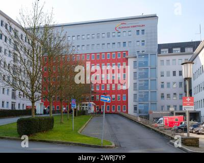 Knappschaftskrankenhaus, Knappschaft Kliniken, Klinikum Westfalen, Dortmund, Ruhrgebiet, Nordrhein-Westfalen, Deutschland Stockfoto