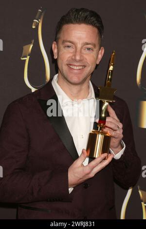 10. Dezember 2023, Beverly Hills, CA, USA: LOS ANGELES - 9. Dezember: Chris McCloy bei der 10. Annual Society of Voice Arts and Sciences Voice Awards Gala Winners Circle im Beverly Hilton Hotel am 9. Dezember 2023 in Beverly Hills, CA. (Kreditbild: © Kay Blake/ZUMA Press Wire) NUR REDAKTIONELLE VERWENDUNG! Nicht für kommerzielle ZWECKE! Stockfoto