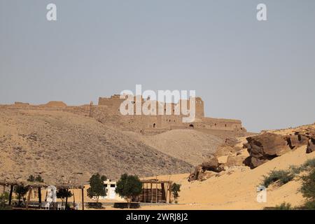 Kloster St. Simeon in Assuan, Ägypten Stockfoto