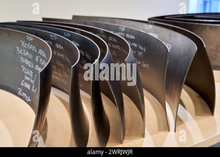 „The Matter of Time“, 1994–2005, Richard Serra (1938), Guggenheim Bilbao Museum, Bilbao, Baskenland, Spanien, Europa. Stockfoto