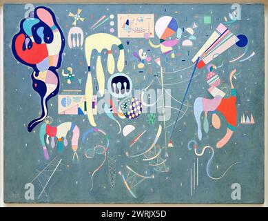 „Verschiedene Aktionen (Aktionen variées)“, 1941, Vasily Kandinsky (* 1866, Moskau; d. 1944, Neuilly-sur-seine, Frankreich), Museum Stockfoto