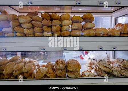 Bäckerei in Figueira da Foz, Bezirk Coimbra von Portugal Stockfoto