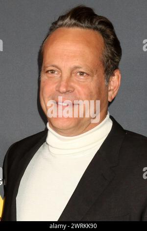 LOS ANGELES - JAN 30: Vince Vaughn bei The Curb Your Enthusim Staffel 12 Premiere in der Directors Guild of America am 30. Januar 2024 in Los Angele Stockfoto