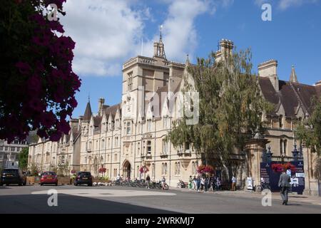 Balliol College in der Broad Street in Oxford, Großbritannien Stockfoto