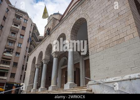 Heilige Kirche Panagia Dexia in der Egnatia Straße in Thessaloniki Stadt, Griechenland Stockfoto