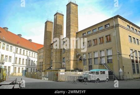 Blick in den Innenhof des Komplexes der Alten Muenze. Kuenftige Nachnutzung ist die Entwicklung zum House of Jazz. Arcivfoto 2020. Am Montag, 11.03.2024 wurde wieder ueber die kuenftige Nutzung der Alten Muenze als Kulturstandort gestritten. Das geplante House off Jazz wird wohl aus Kostengrüden in Frage gestellt. *** Blick auf den Innenhof des Komplexes Alte Muenze spätere Nutzung ist die Entwicklung des House of Jazz Arcivfoto 2020 am Montag, 11 03 2024, die zukünftige Nutzung der Alten Muenze als Kulturstandort war erneut Gegenstand der Debatte, die das geplante House Off Jazz ist Stockfoto