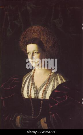 PORTRÄT DER ADLIGEN FRAU National Gallery of Canada, Ottawa Bartolomeo Veneto Stockfoto