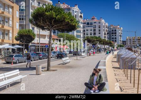 Sao Martinho do Porto freguesia - ziviles paris in der Gemeinde Alcobaca und in der Region Oeste in Portugal Stockfoto