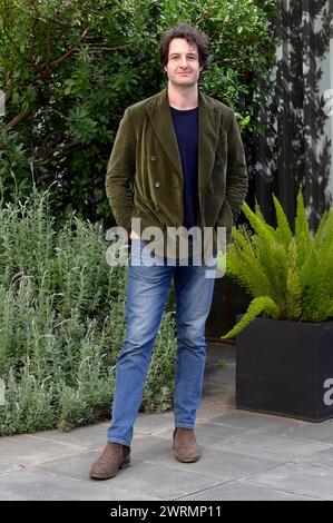 Alberto Paradossi beim Photocall zur 2. Staffel der Rai TV-Serie 'Studio Battaglia' in der Rai Zentrale Viale Mazzini. Rom, 13.03.2024 Stockfoto