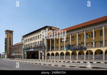 Luanda. März 2024. Dieses Foto vom 9. März 2024 zeigt einen Blick auf den Hafen von Luanda in Luanda, der Hauptstadt Angolas. Quelle: Li Yahui/Xinhua/Alamy Live News Stockfoto