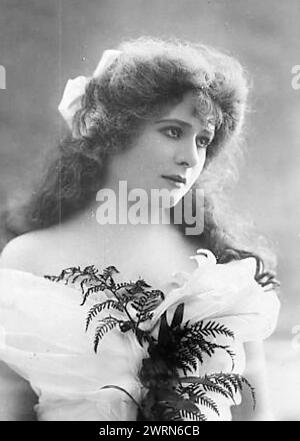 MABEL LOVE ( 1874–1953) englische Schauspielerin und Tänzerin im Jahr 1905 Stockfoto