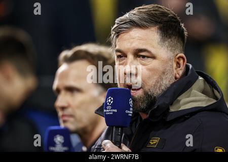 DORTMUND - Theo Janssen im letzten 16 Spiel der UEFA Champions League zwischen Borussia Dortmund und PSV Eindhoven am 13. März 2024 im Signal Iduna Park in Dortmund. ANP MAURICE VAN STEEN Stockfoto