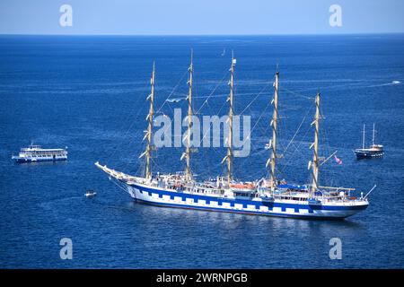 Star Clipper Bootstour. Rovinj, Kroatien. Stockfoto