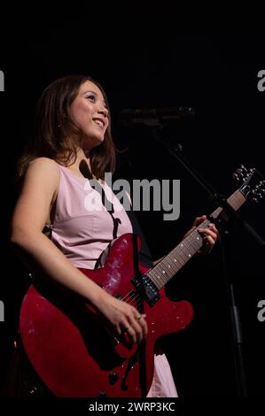 London, Vereinigtes Königreich. März 2024. Laufey beendet ihre Bewitched-Tour mit einem aufregenden Auftritt im Camden's Roundhouse. Cristina Massei/Alamy Live News Stockfoto