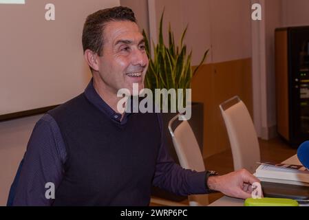 Rom, Italien. März 2024. General Roberto Vannacci nimmt an der Präsentation seines neuen Buches „Courage Wins“ in Rom Teil. (Foto: Vincenzo Nuzzolese/SOPA Images/SIPA USA) Credit: SIPA USA/Alamy Live News Stockfoto