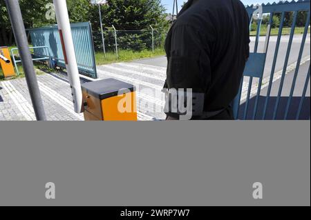 Wachsoldat der bundesheer, die Bundesarmee österreichs Stockfoto